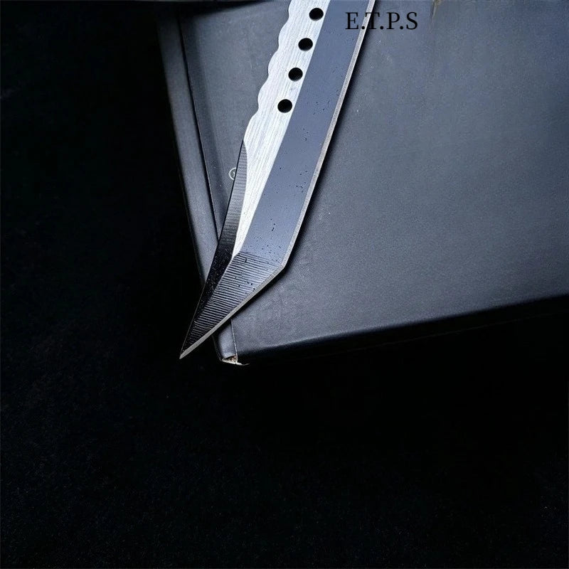 DIY Supplies D2 Steel Folding Pocket Knife Outdoor Survival Blade