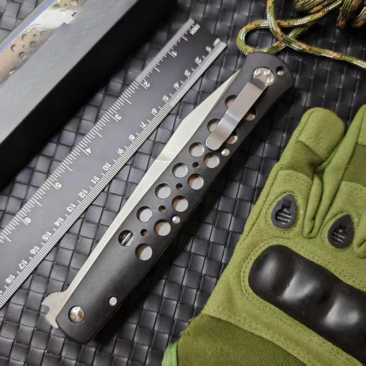 Ti Lite S35VN Tactical Folding Flipper Knife Outdoor Survival EDC