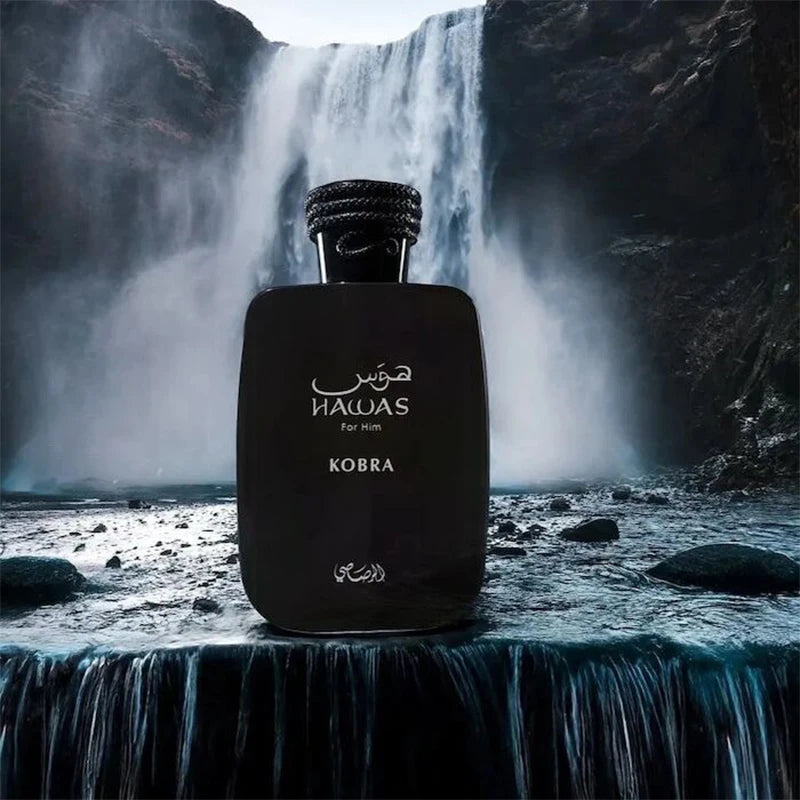 Hawas Kobra Mens Eau De Parfum Bold Spicy Woody Aroma