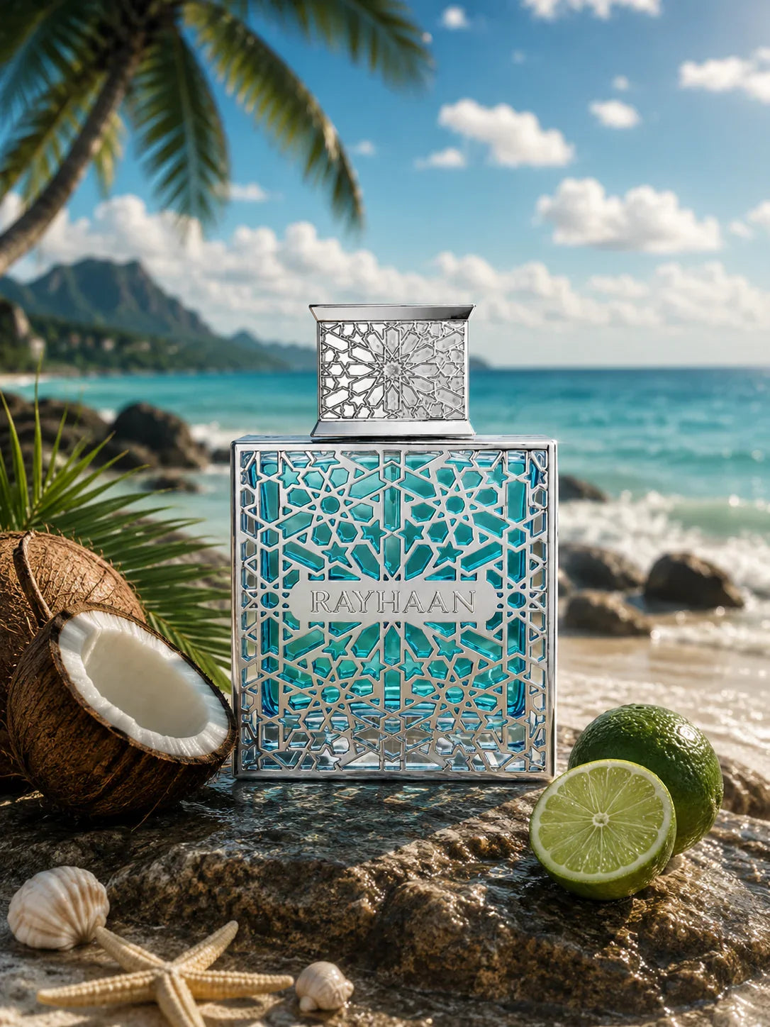 Rayhaan Aquatica Eau De Parfum For Men Fresh Marine Citrus Scent