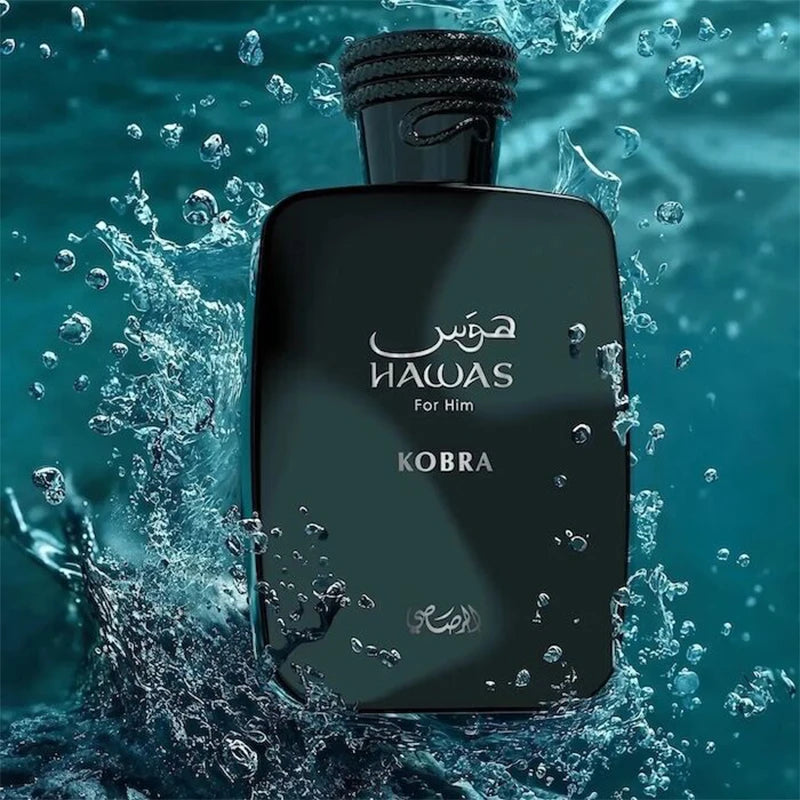 Hawas Kobra Mens Eau De Parfum Bold Spicy Woody Aroma