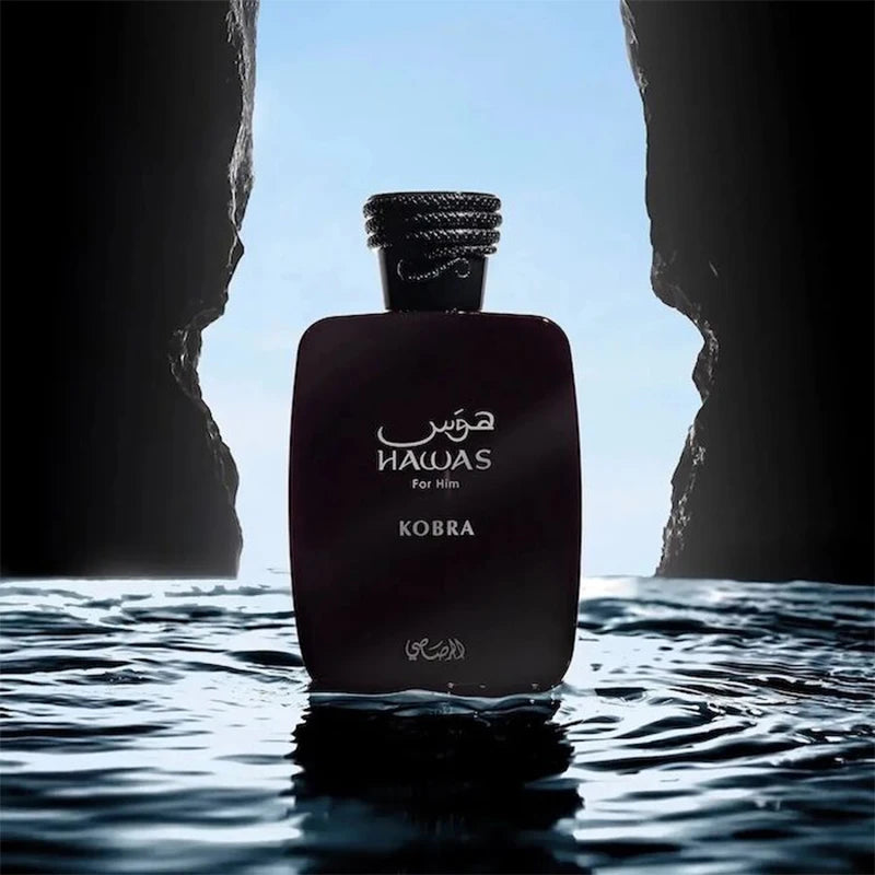 Hawas Kobra Mens Eau De Parfum Bold Spicy Woody Aroma