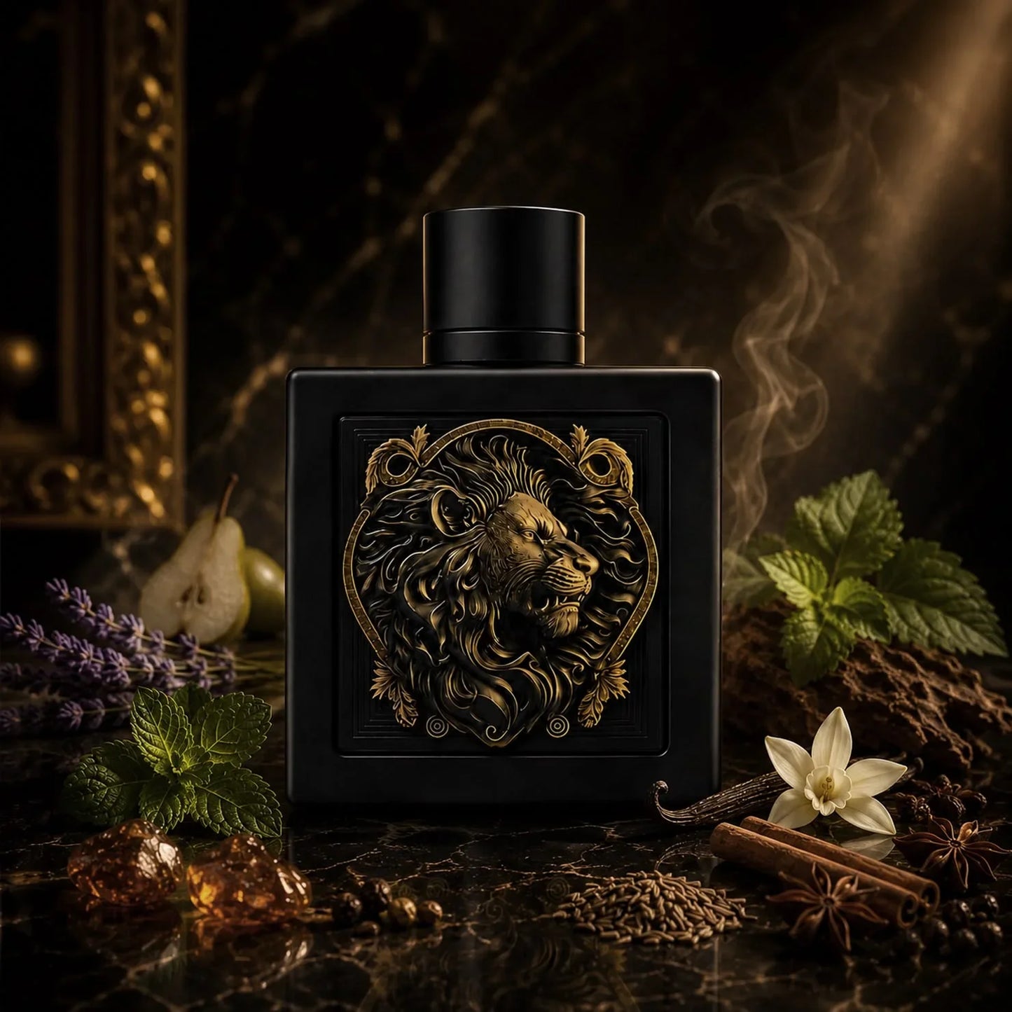 RAYHAAN Lion Mens EDP Oriental Woody Spicy Fragrance