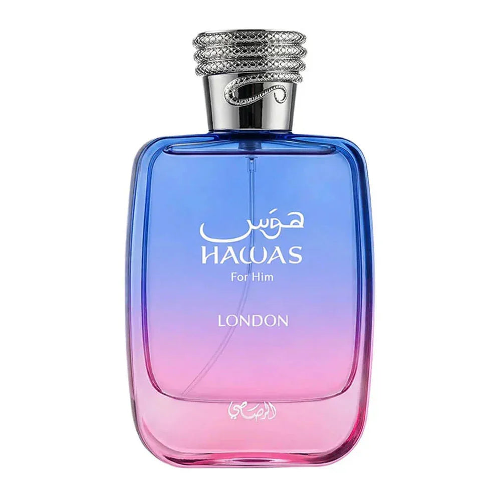 Hawas Men Eau De Parfum London Atlantis Two Scents Fresh Aquatic Woody