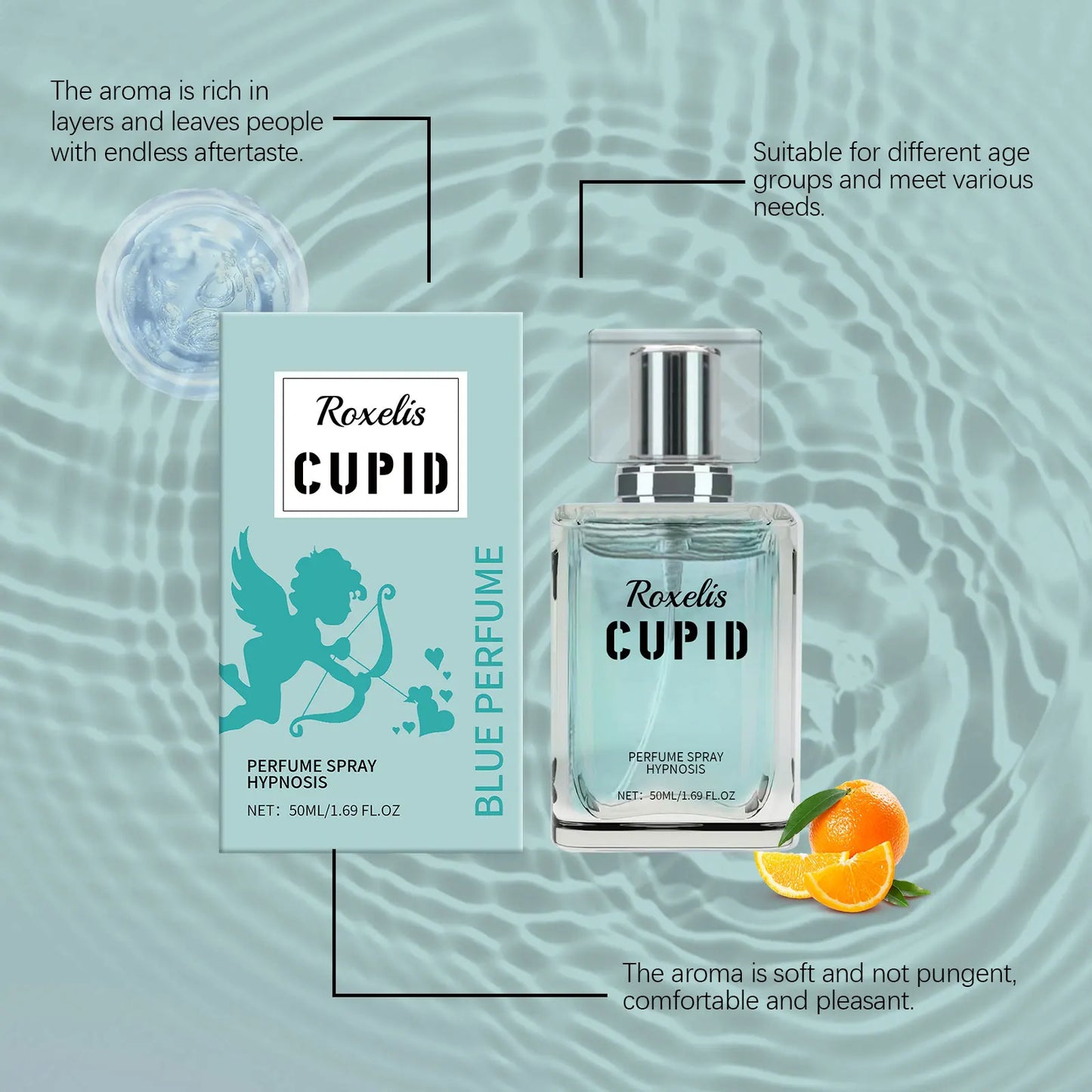 Roxelis Pheromone Cupid Perfume Flirting Fragrance For Dating