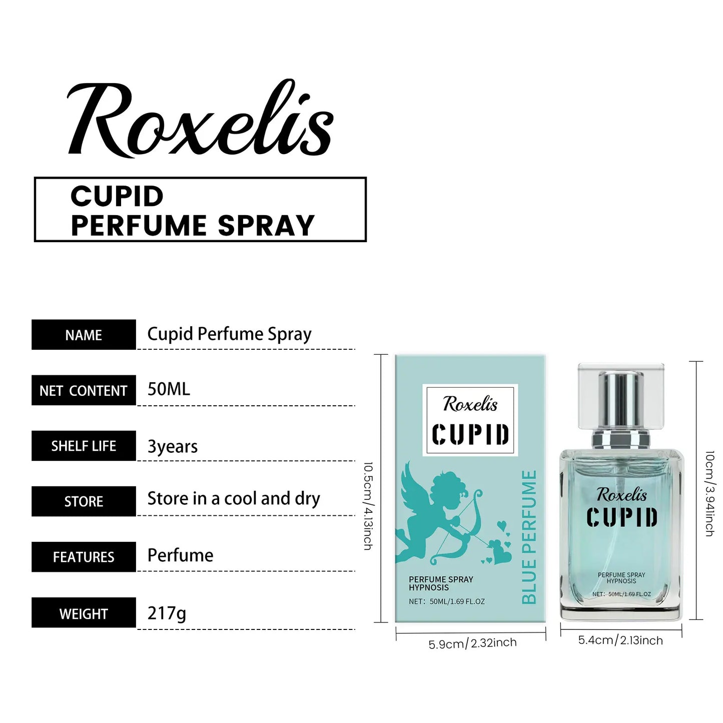 Roxelis Pheromone Cupid Perfume Flirting Fragrance For Dating