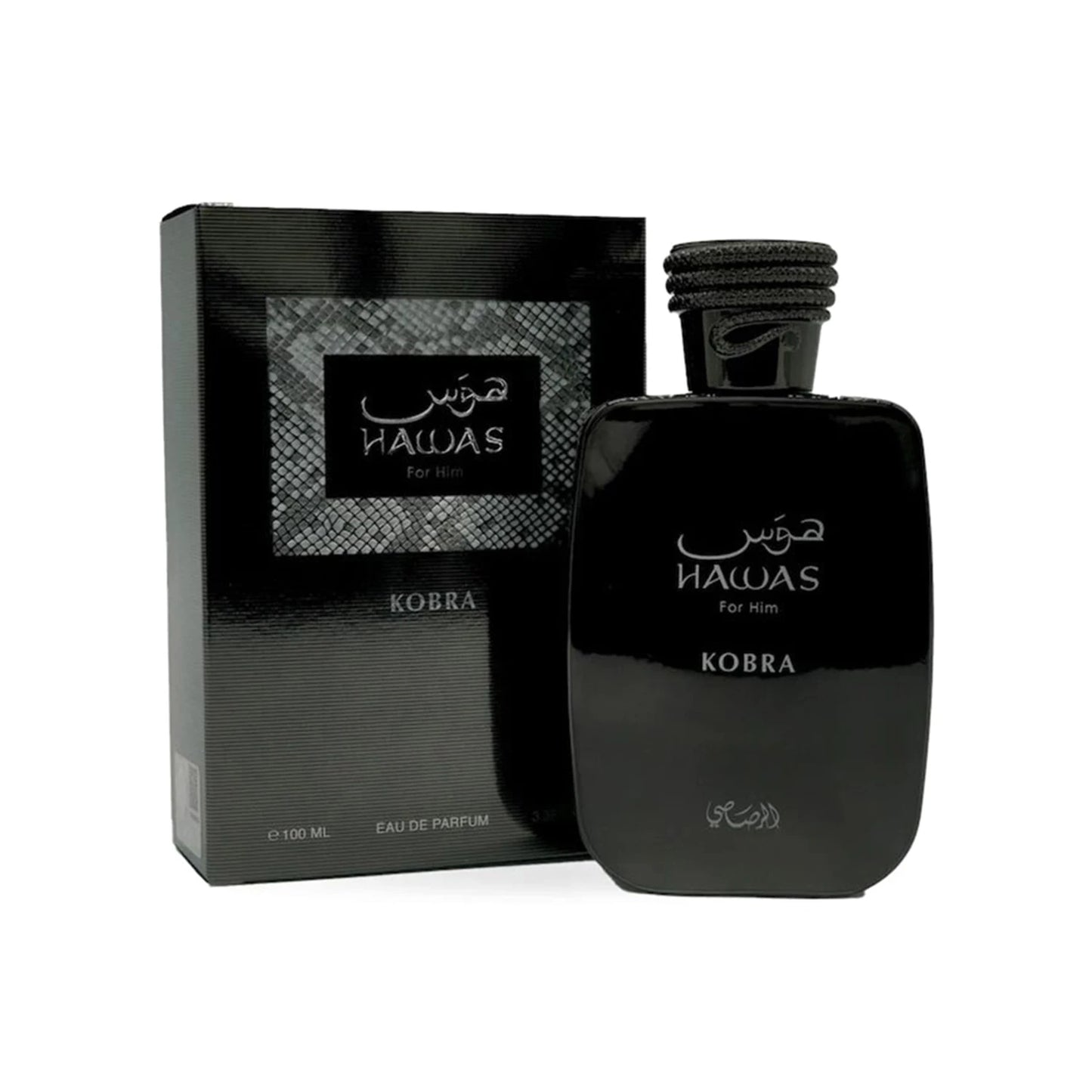 Hawas Kobra Mens Eau De Parfum Bold Spicy Woody Aroma