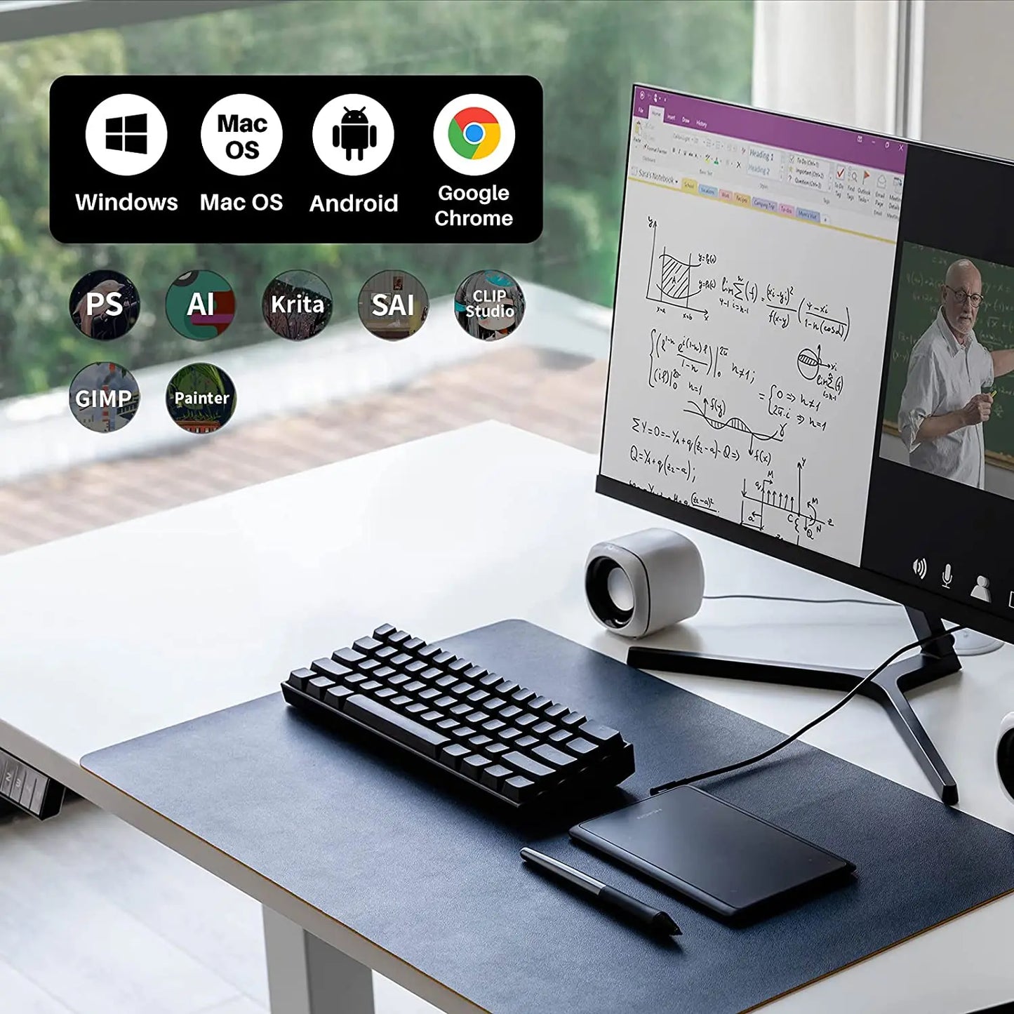 Huion H420X Graphics Tablet Type C For Android And Windows PC