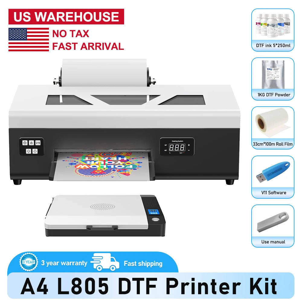 Kpay DTF Printer For Epson L805 Direct Printing Transfer