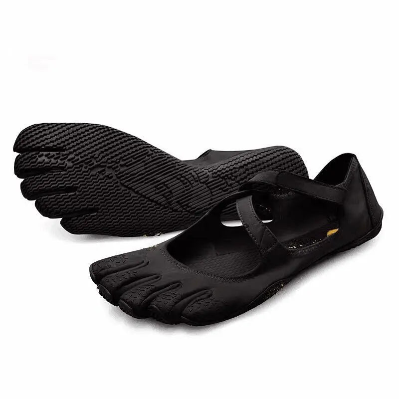 Five Toes Barefoot Shoes Unisex Lightweight Breathable Ankle Strap Sneakers