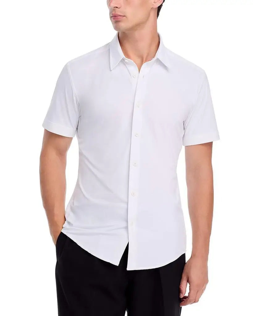 Hugo Boss Performance Slim Fit Button Down Casual Shirt Men