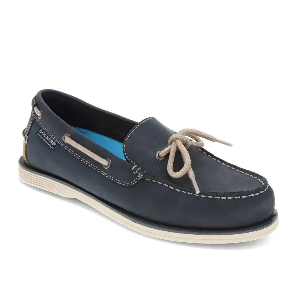 Dockers Mens Darnell Genuine Leather Boat Shoe Slip On