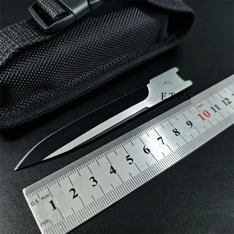 DIY Supplies D2 Steel Folding Pocket Knife Outdoor Survival Blade