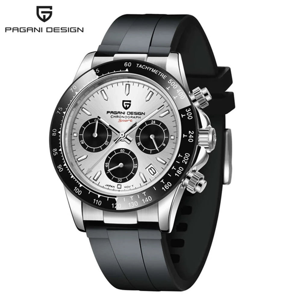 Pagani Design Men's Quartz Business Chronograph Wristwatch