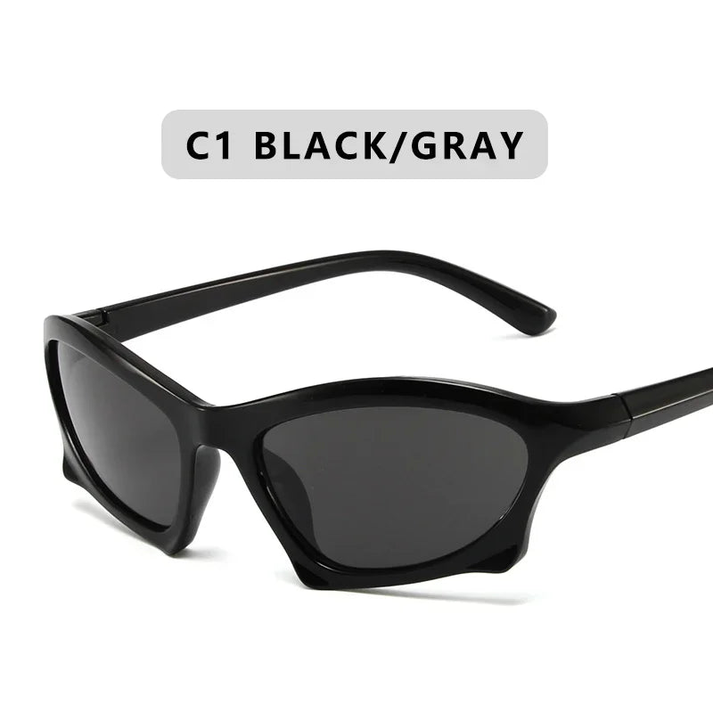 BULIAN Luxury Punk Sports Sunglasses UV400 Fashion Eyewear