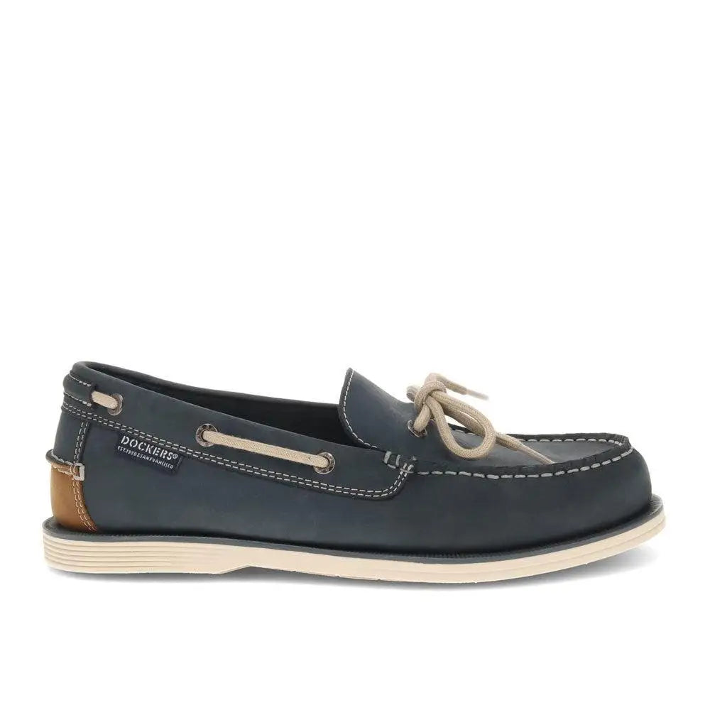 Dockers Mens Darnell Genuine Leather Boat Shoe Slip On