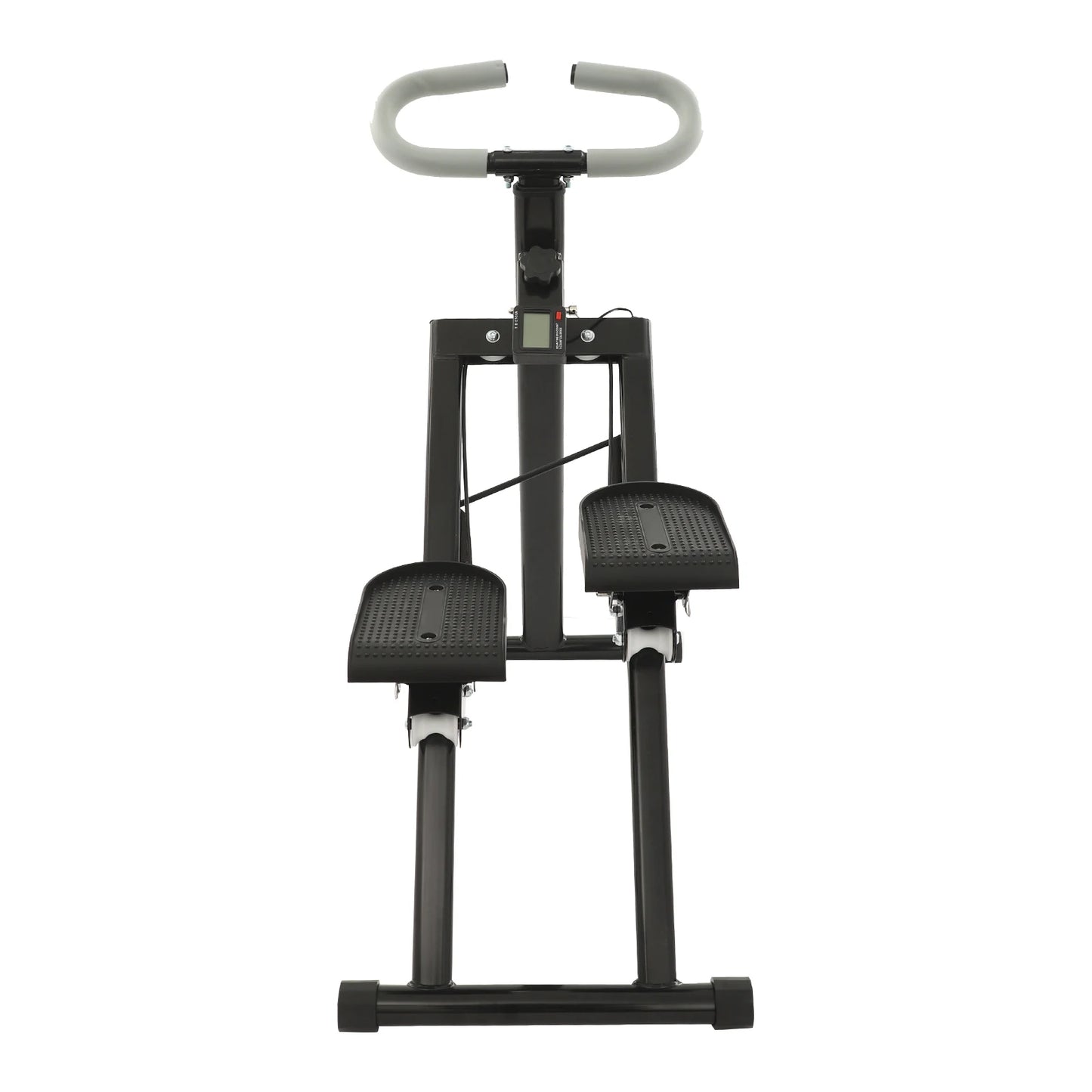 Stair Stepper Fitness Machine Foldable Climber With LCD Monitor