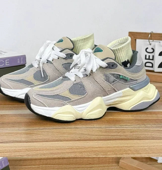 9060 Height Increasing Retro Durable Running Shoes Men Women