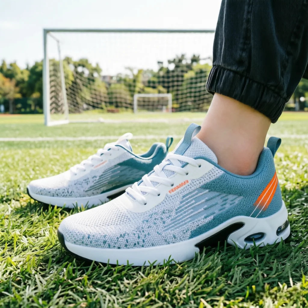 Men's Breathable Mesh Running Shoes Air Cushion Support