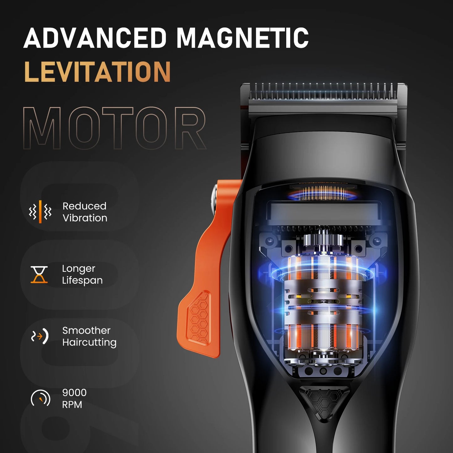 MAXGROOM Professional Cordless Hair Clippers For Men Home Kit