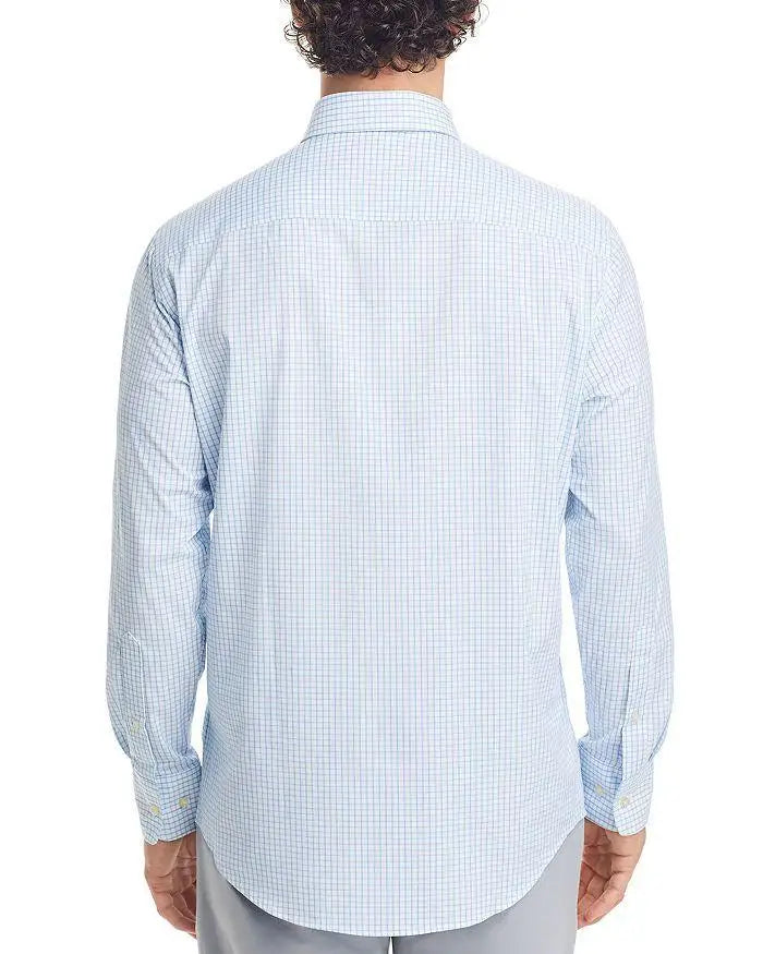 Peter Millar Hanford Performance Twill Button Down Casual Classic Shirt