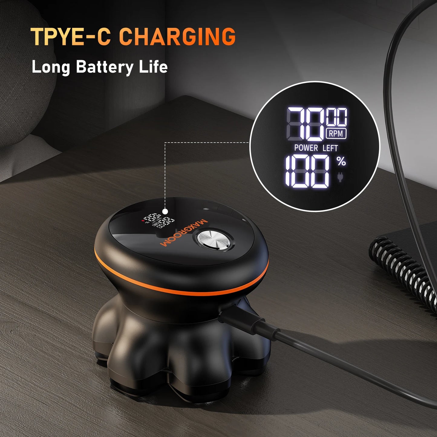 Maxgroom 7D Electric Shaver For Men Waterproof USB Rechargeable