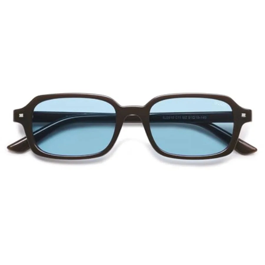 Retro Square Polarized Sunglasses With UV Protection