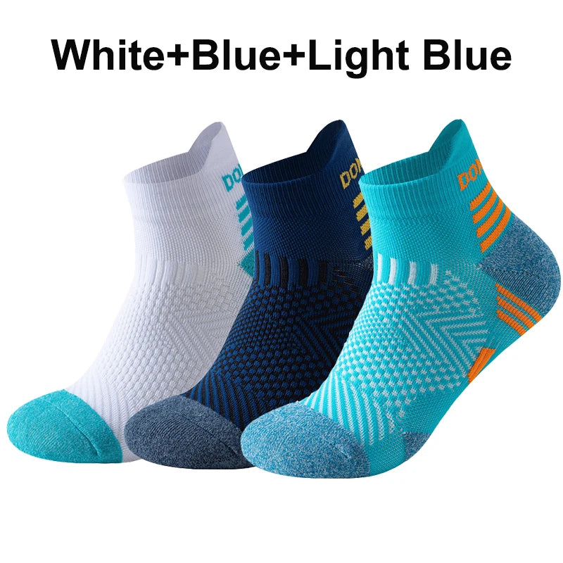 Marathon Running Socks For Men And Women Cushioned Ankle Socks