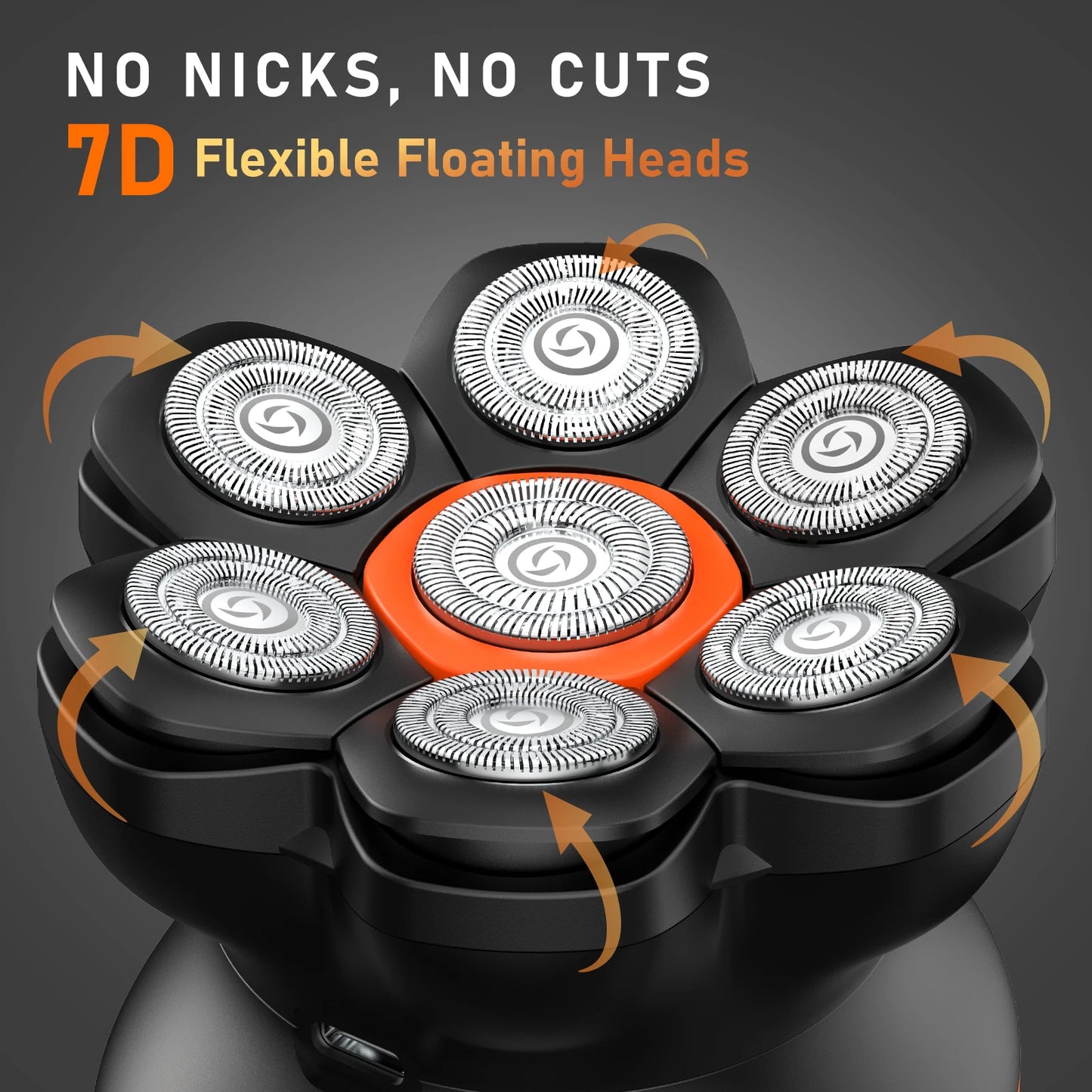 MAXGROOM IXP6 Waterproof Head Shaver With Floating Blade