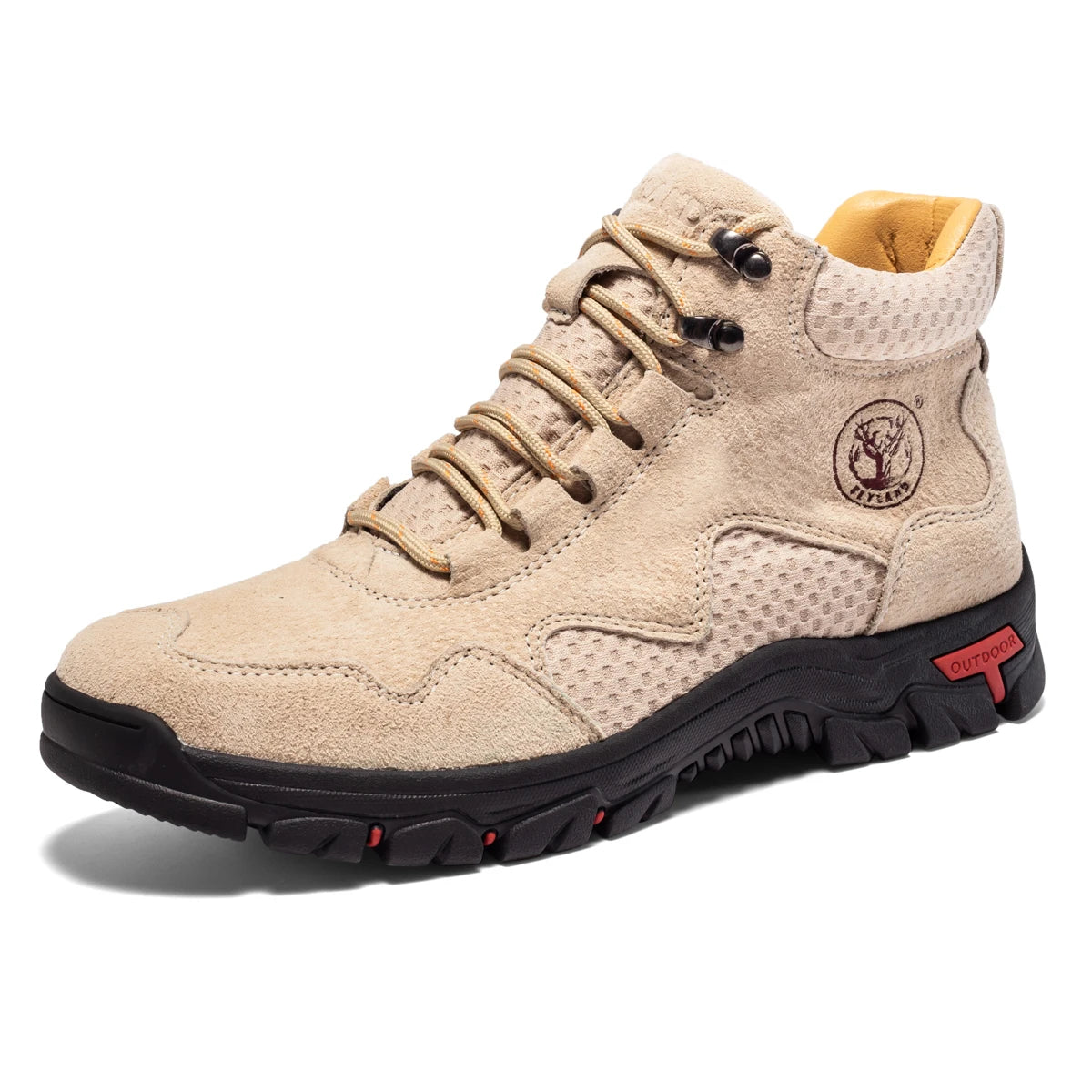FLYLAND Men's Fashion Sneakers Chukka Boots Breathable Casual Shoes