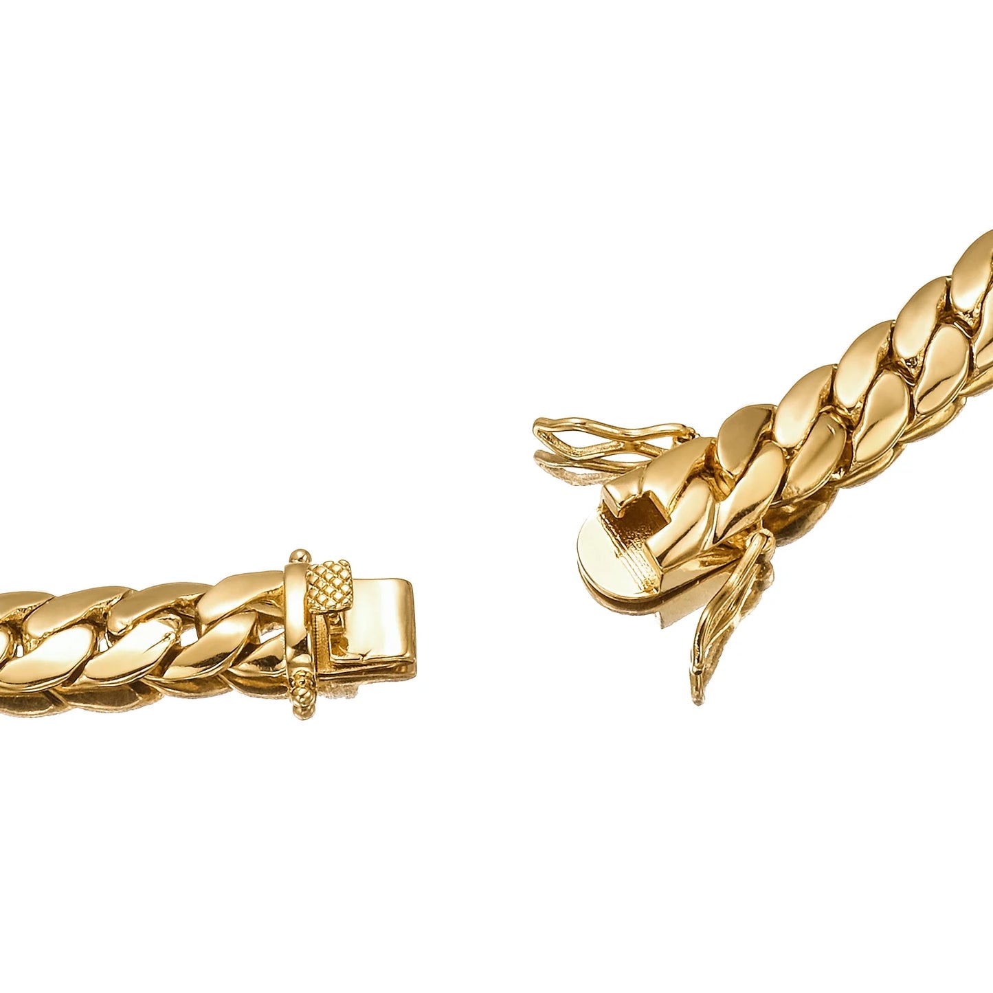 Trendy Hip Hop Stainless Steel Cuban Link Chain Necklace