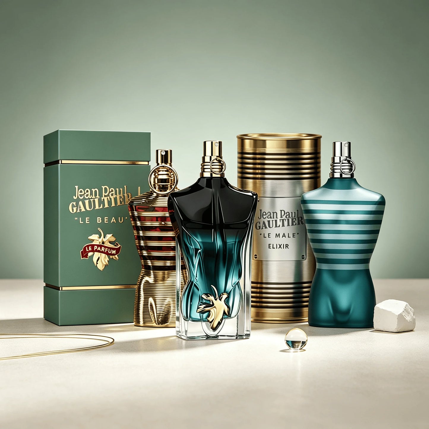 Jean Paul Gaultier Le Male Le Beau Perfume Collection