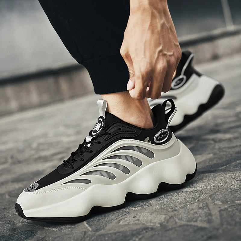 Lexsan Men's Casual Breathable Sneakers Lightweight Everyday Shoes