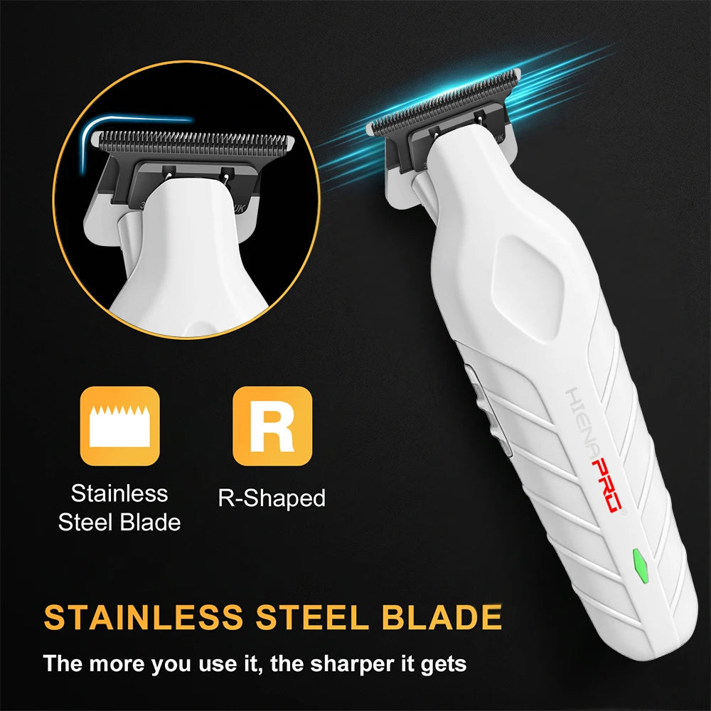 HIENA Pro Hair Clippers Kit Rechargeable Trimmer Set for Men