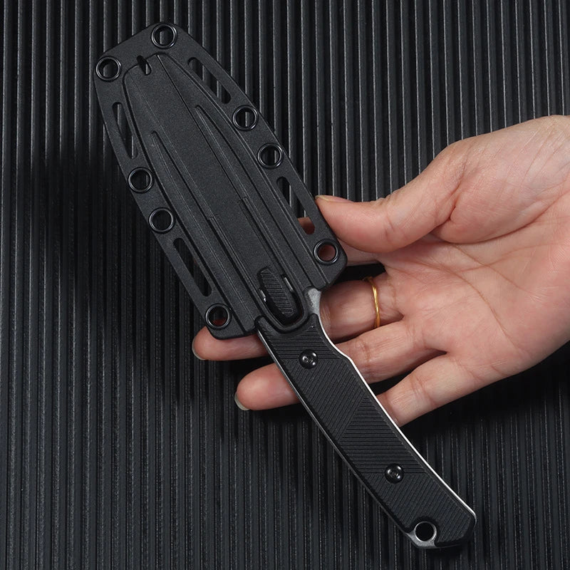 Ks 2048 Fixed Blade Portable Edc Utility Knife With Sheath