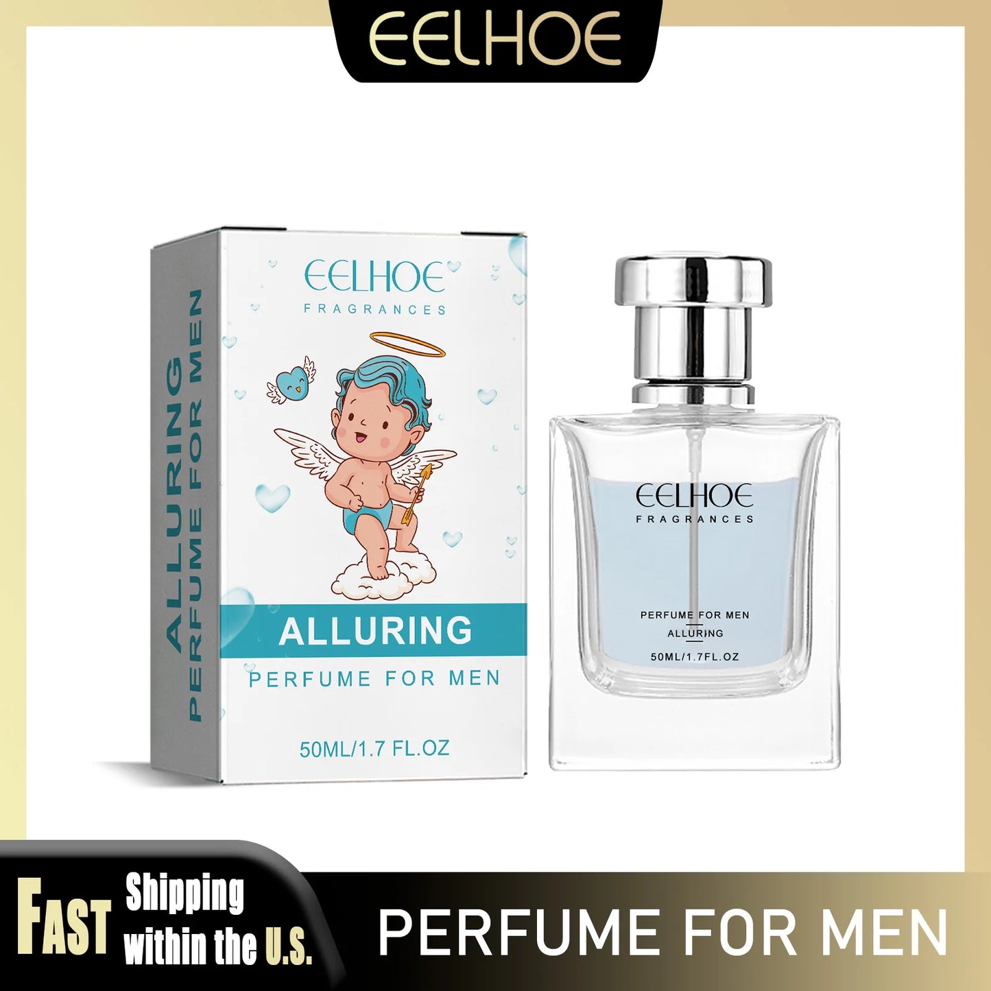 Eelhoe Cupid Mens Pheromone Perfume Long Lasting Fragrance For Men