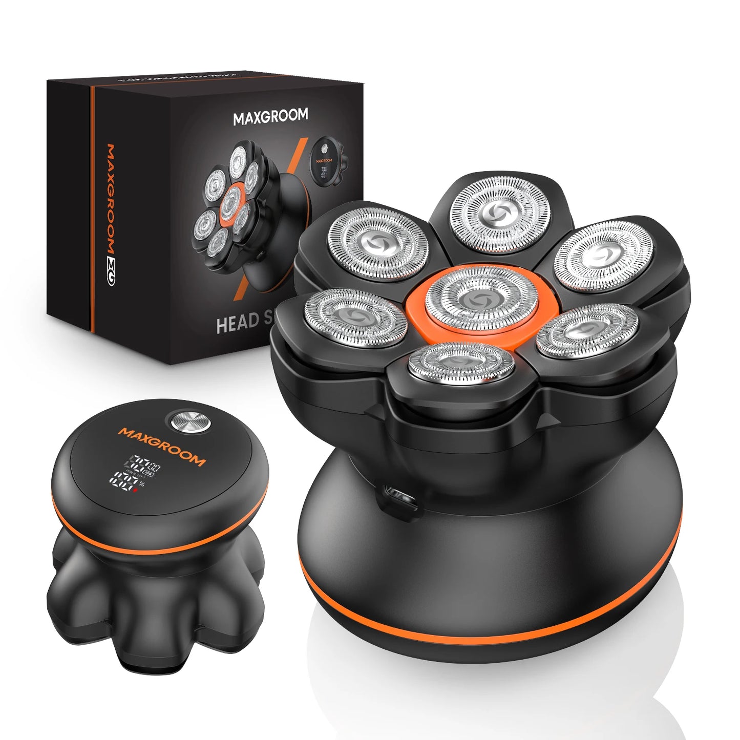 MAXGROOM IXP6 Waterproof Head Shaver With Floating Blade