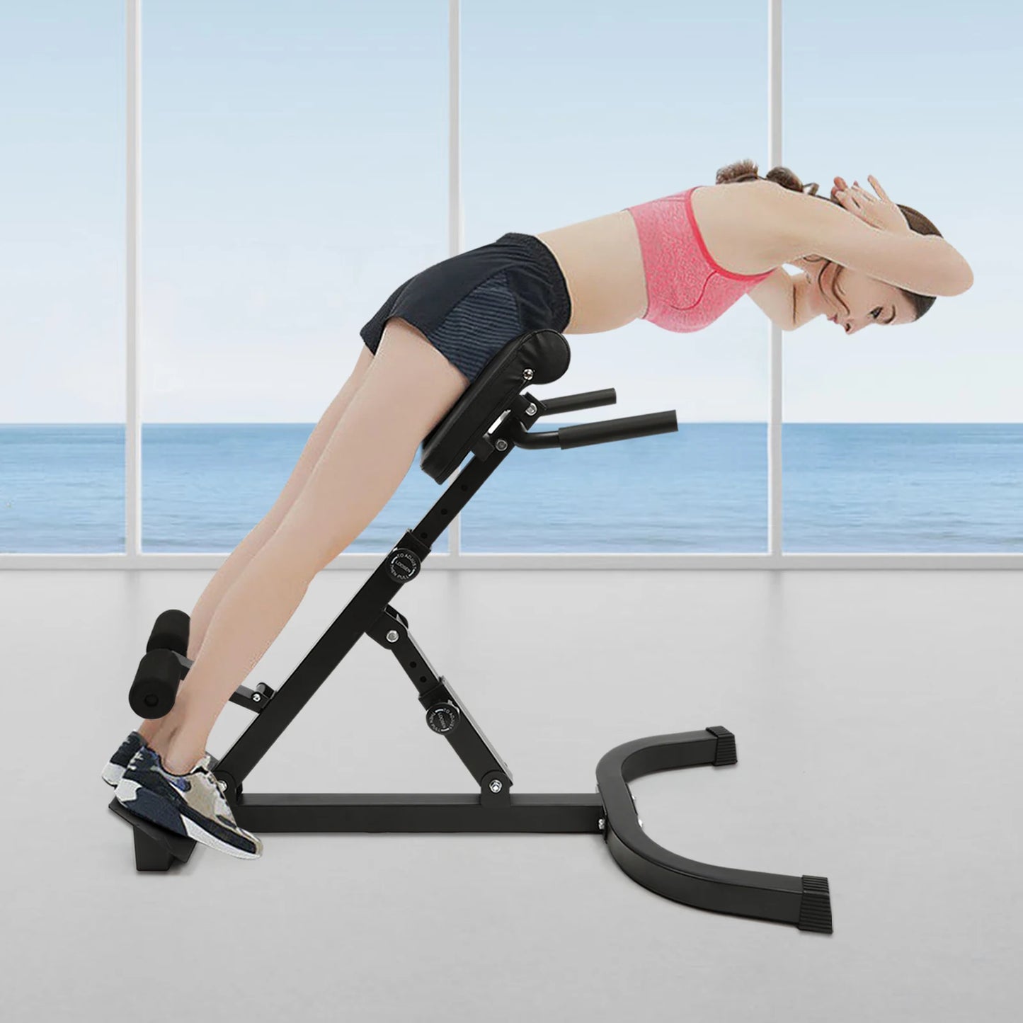 Roman Chair Back Extension Machine For Abdominal Core Training
