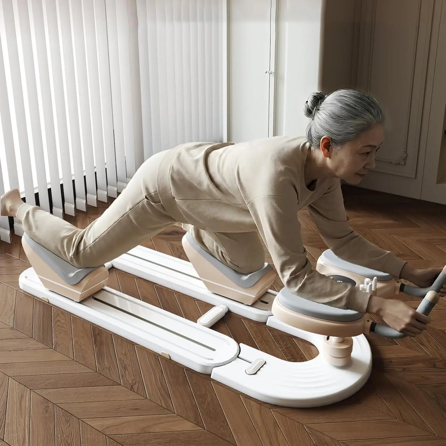 Back Stretch Trainer Spinal Twist Machine for Waist and Abs