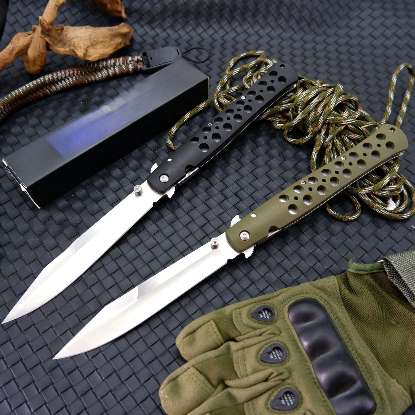 Ti Lite S35VN Tactical Folding Flipper Knife Outdoor Survival EDC