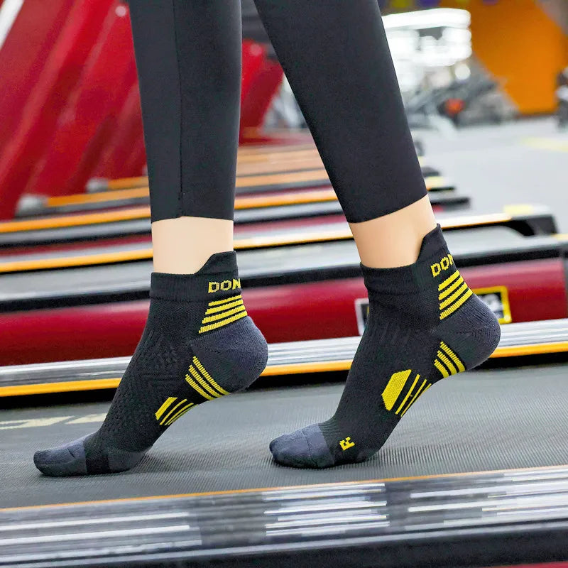 Marathon Running Socks For Men And Women Cushioned Ankle Socks