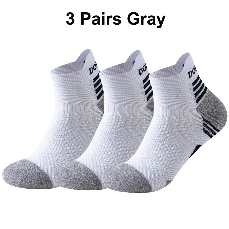 Marathon Running Socks For Men And Women Cushioned Ankle Socks