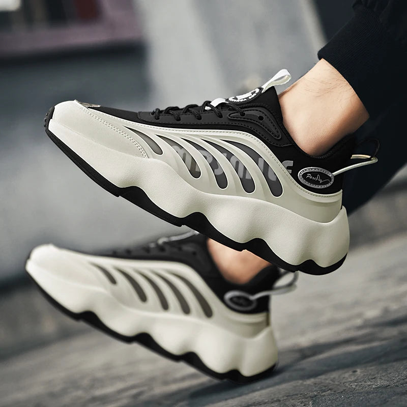 Lexsan Men's Casual Breathable Sneakers Lightweight Everyday Shoes