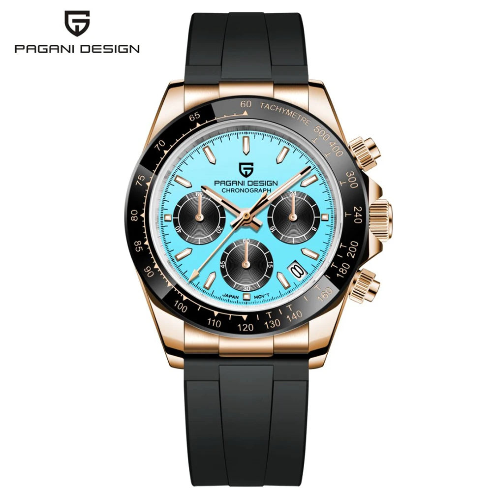 Pagani Design Men's Quartz Business Chronograph Wristwatch