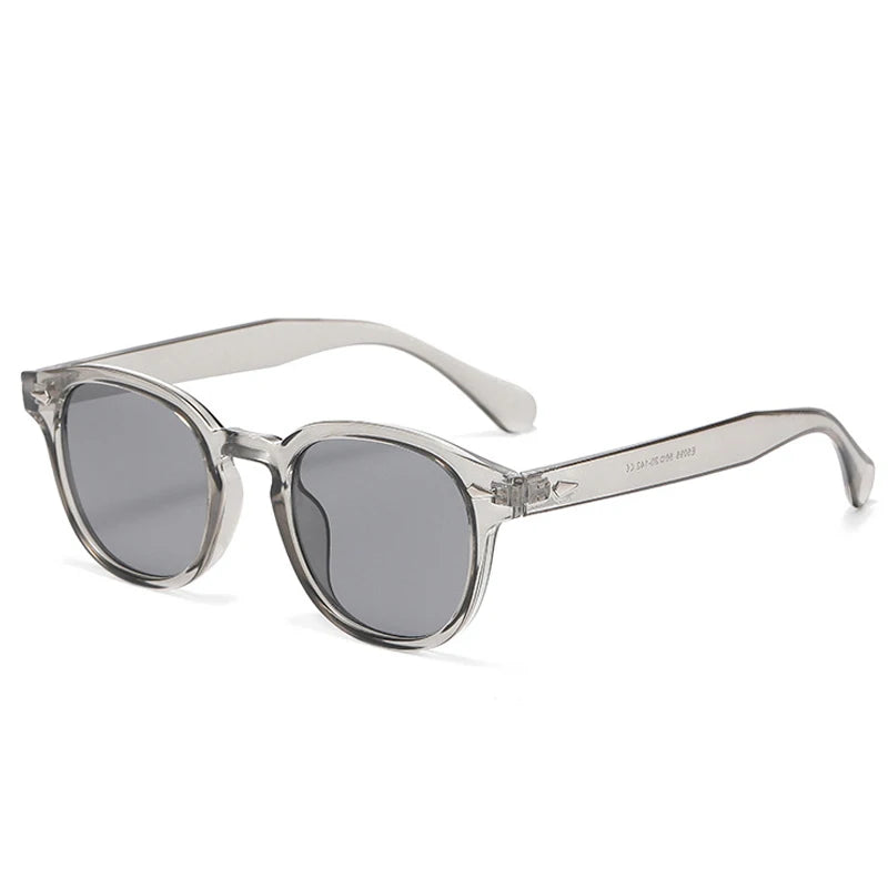 Jnpcxi Vintage Round Sunglasses UV400 Protective Acetate Frame Shades