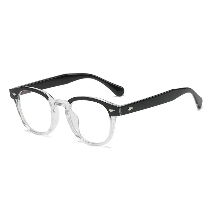 Jnpcxi Vintage Round Sunglasses UV400 Protective Acetate Frame Shades