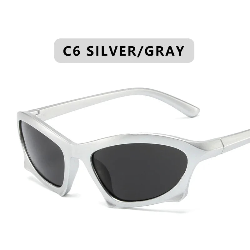 BULIAN Luxury Punk Sports Sunglasses UV400 Fashion Eyewear