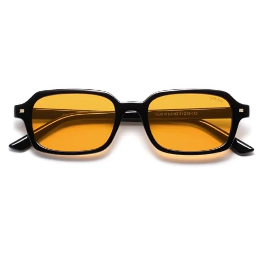 Retro Square Polarized Sunglasses With UV Protection