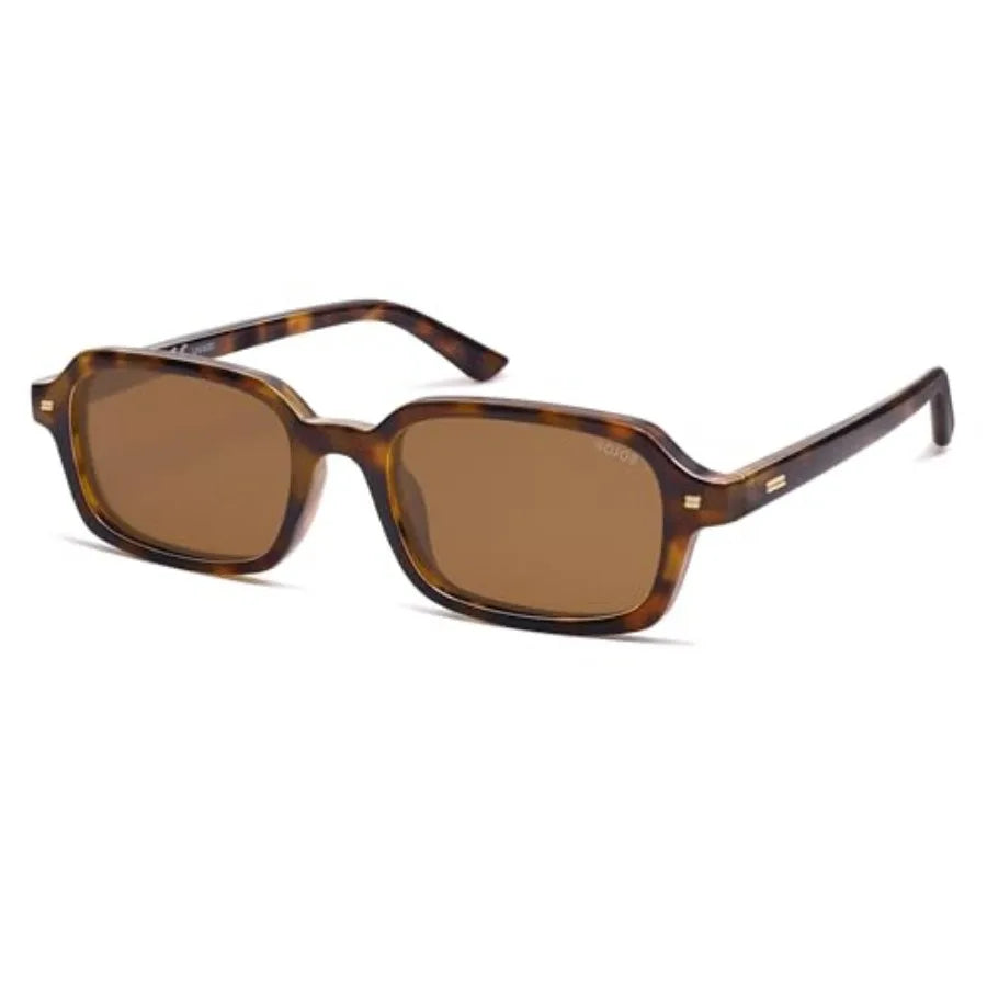Retro Square Polarized Sunglasses With UV Protection