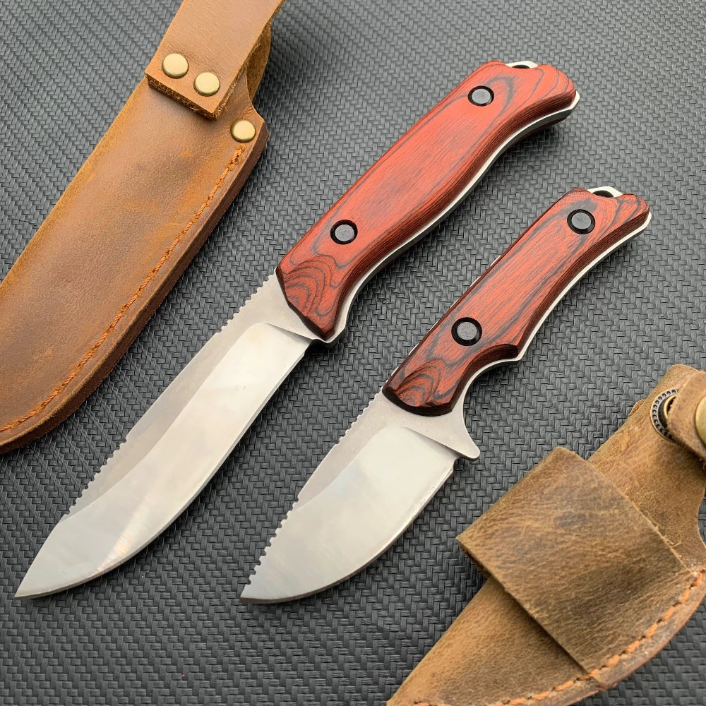 DIY Supplies Full Tang Fixed Blade Knife S30V Steel Survival